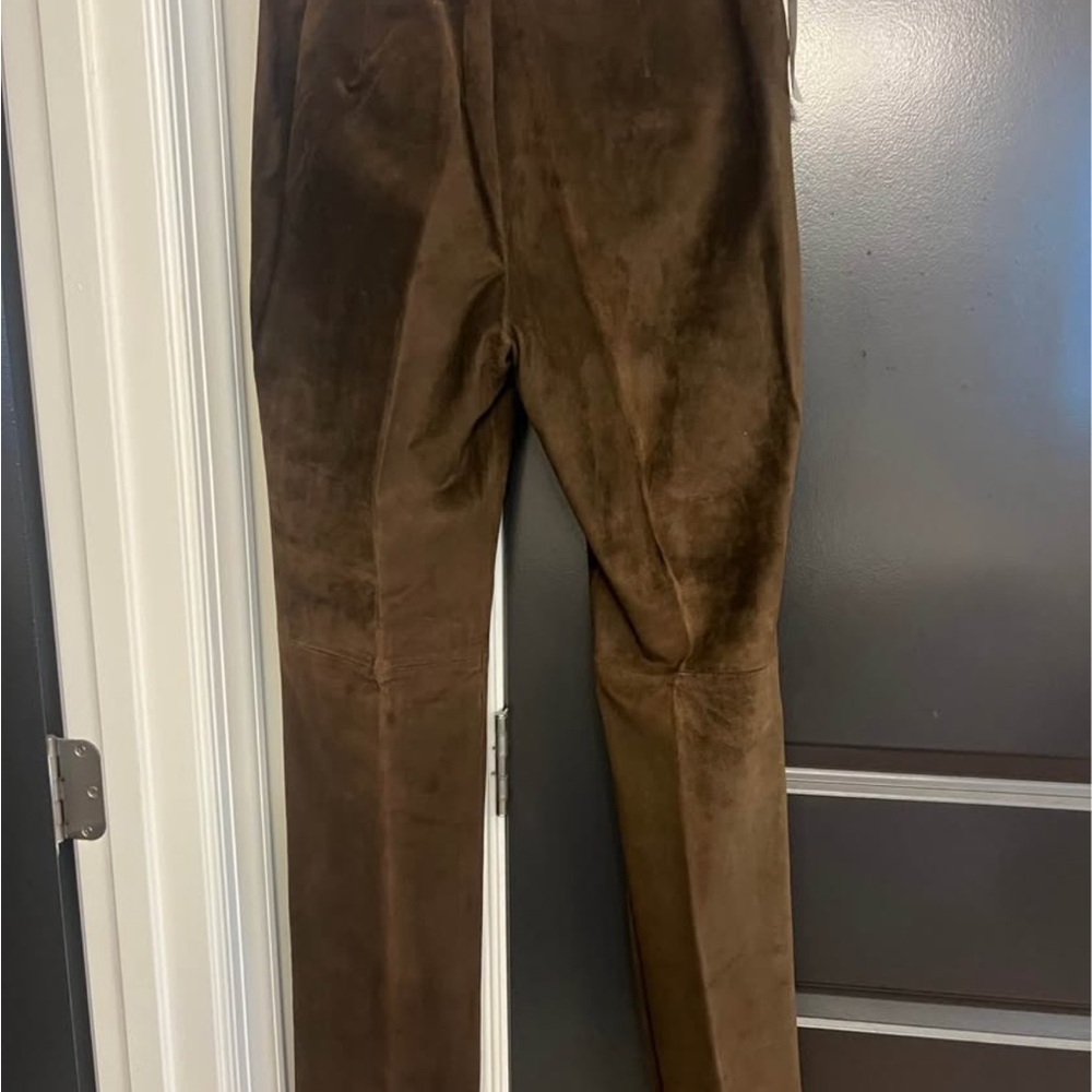 Nordstrom Women’s Suede Pants - Deep Brown